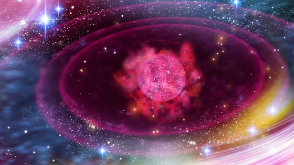 világűr Planetary formation, conceptual computer artwork. (Photo by VICTOR HABBICK VISIONS / VHB / Science Photo Library via AFP)