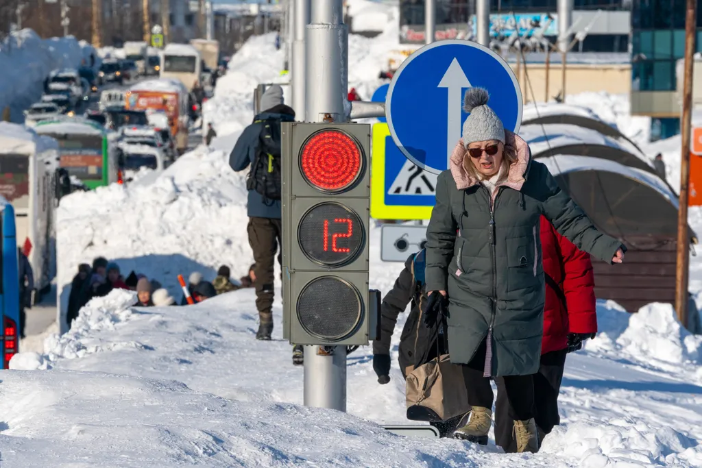 Kamcsatka, félsziget, Oroszország, KamcsatkaOroszország, hó, havazás, az elmúlt harminc év legnagyobb kamcsatkai havazása, 2026