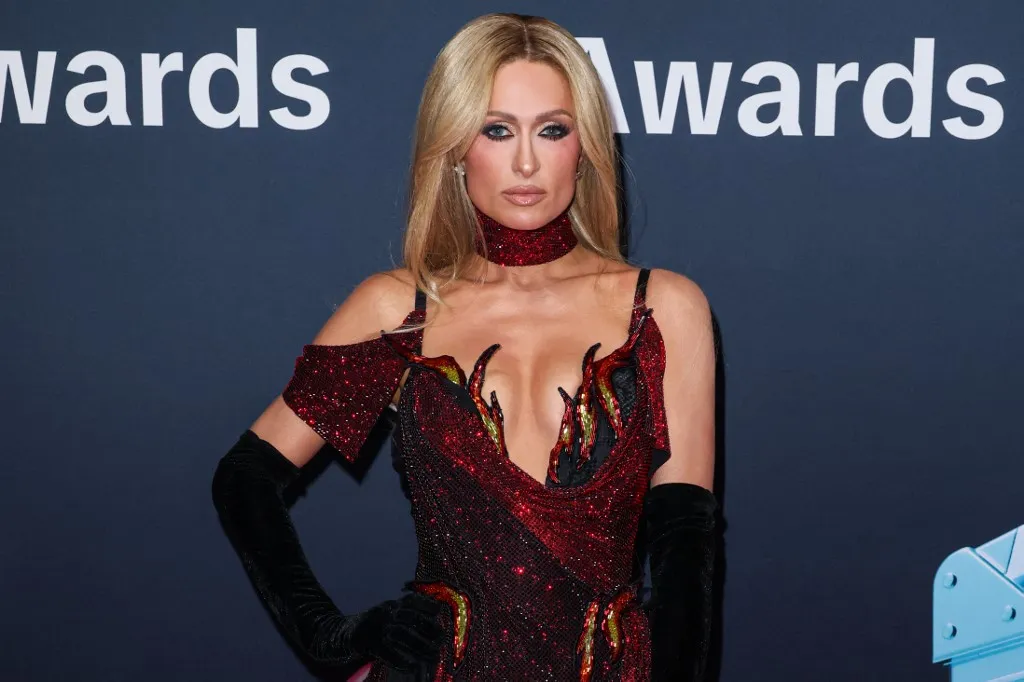 American media personality, model, actress, singer, DJ, and entrepreneur Paris Hilton arrives at the TikTok Awards US 2025 held at the Hollywood Palladium on December 18, 2025 in Hollywood, Los Angeles, California, United States. (Photo by Xavier Collin/Image Press Agency/NurPhoto) (Photo by Image Press Agency / NurPhoto via AFP)