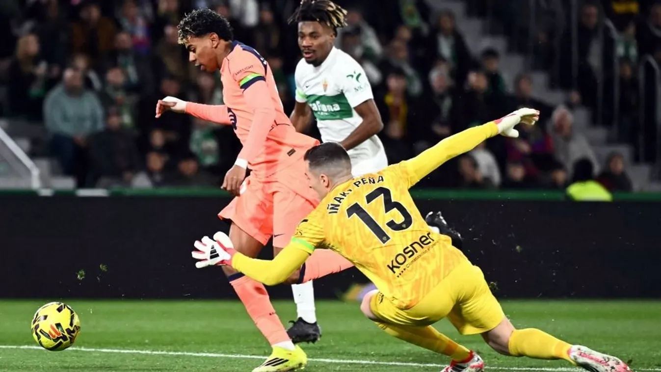 Lamine Yamal olyan gólt rúgott, hogy még az édesapja is felizgult tőle – videó Kép