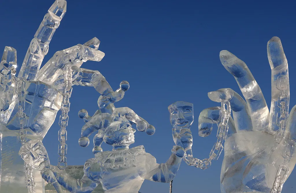 Harbini, Jég- és Hófesztivál, Kína, tél, évszakok