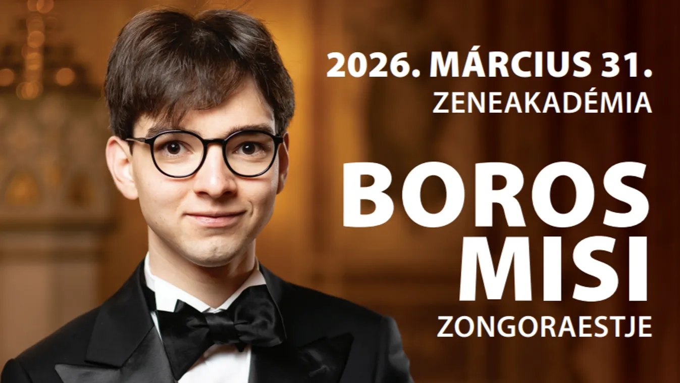 Bach születésnapján ünnepel a Zeneakadémia – Boros Misi szólóestje Budapesten Kép