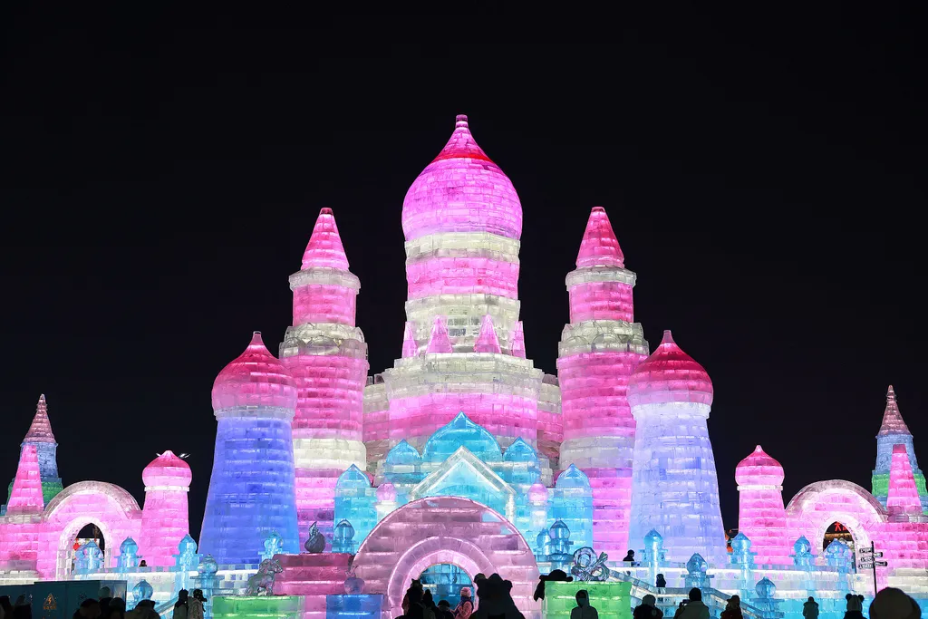 Harbini, Jég- és Hófesztivál, Kína, tél, évszakok