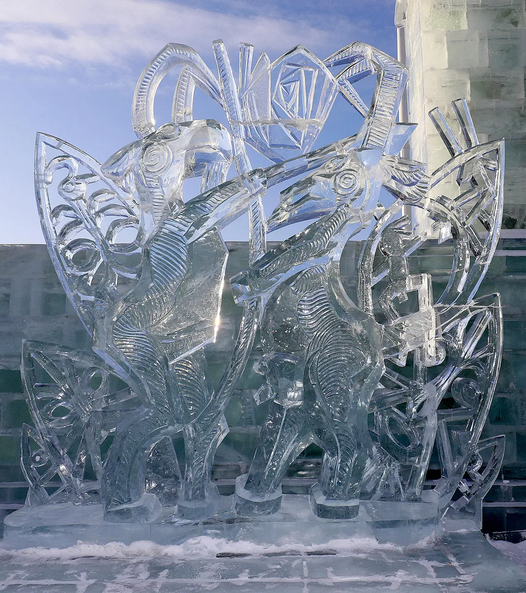 Harbini, Jég- és Hófesztivál, Kína, tél, évszakok