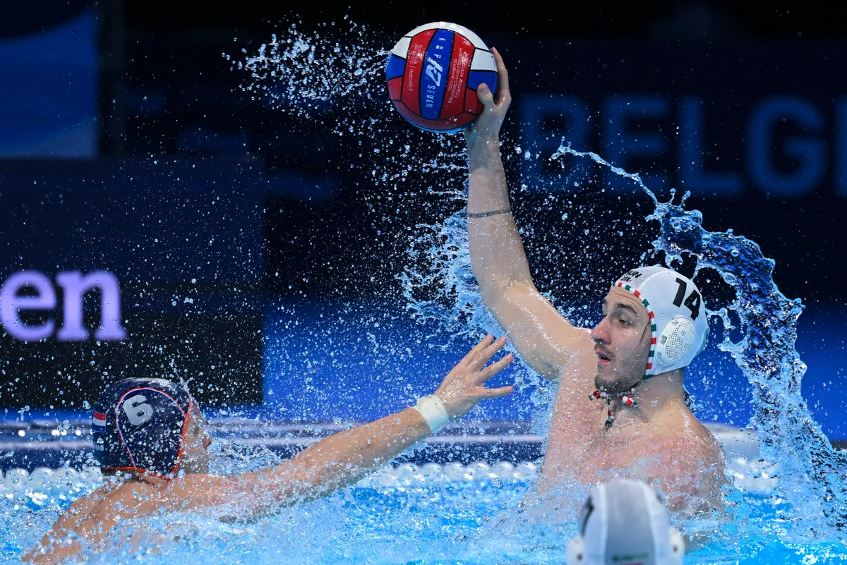 Vismeg Zsombor a vízilabda-Eb egyik legszebb gólját szerezte