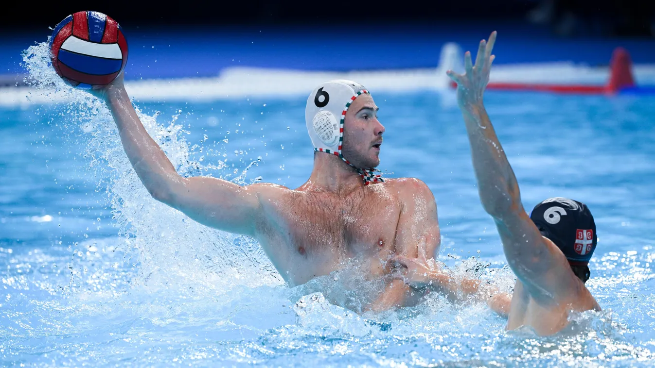 Újabb magyar-szerb pólóklasszikus: drámai végjátékban dőlt el az Eb-rangadó Kép