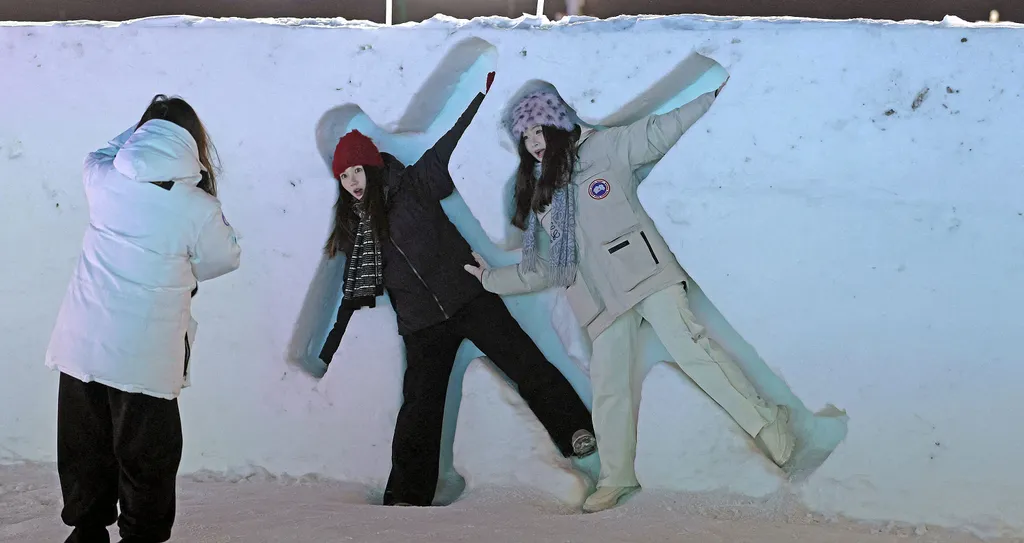 Harbini, Jég- és Hófesztivál, Kína, tél, évszakok