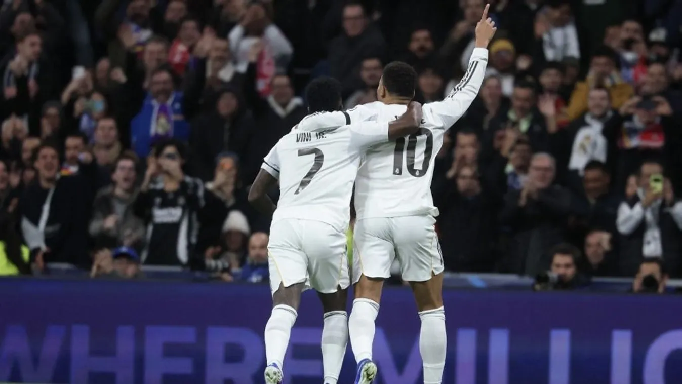 A Real Madrid földbe döngölte Mbappé volt csapatát a BL-ben Kép