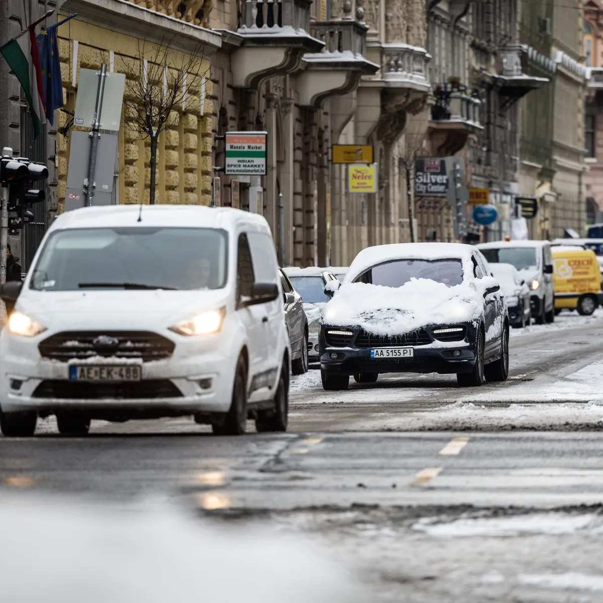 Hóhelyzet Budapesten, HóhelyzetBudapesten, hó, havazás, időjárás, 2026 január