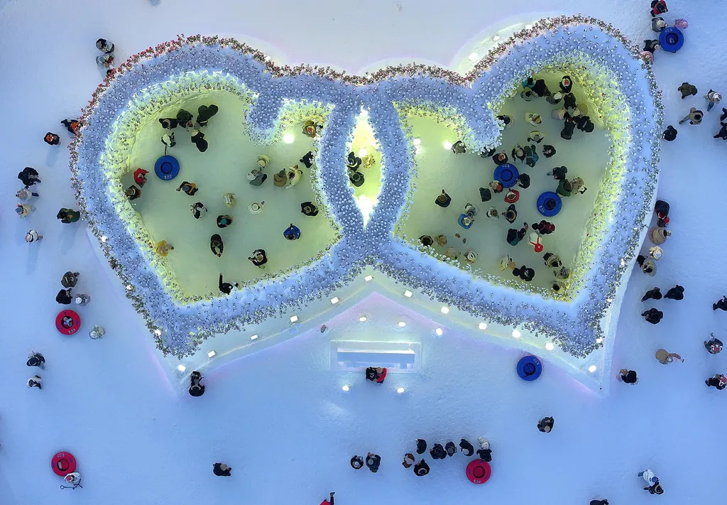 Harbini, Jég- és Hófesztivál, Kína, tél, évszakok