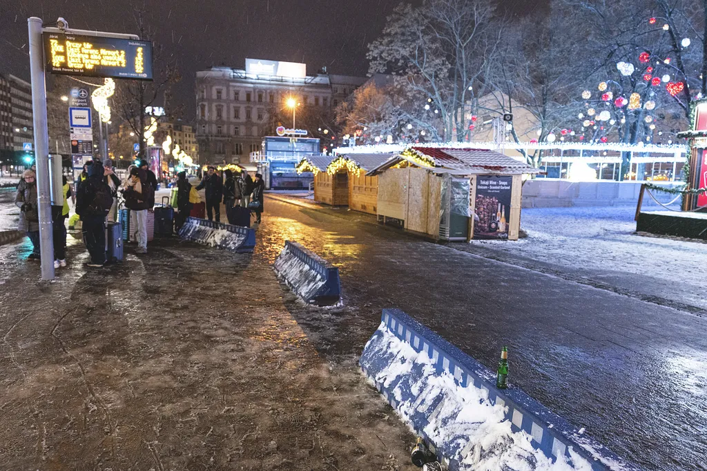 Újévi takarítás, szilveszter, szemét, Bdapest, belváros