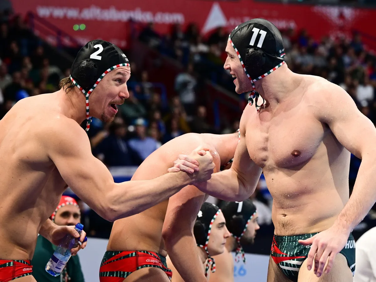 A férfi vízilabda-válogatott óriási győzelmet aratott a görög csapa ellen