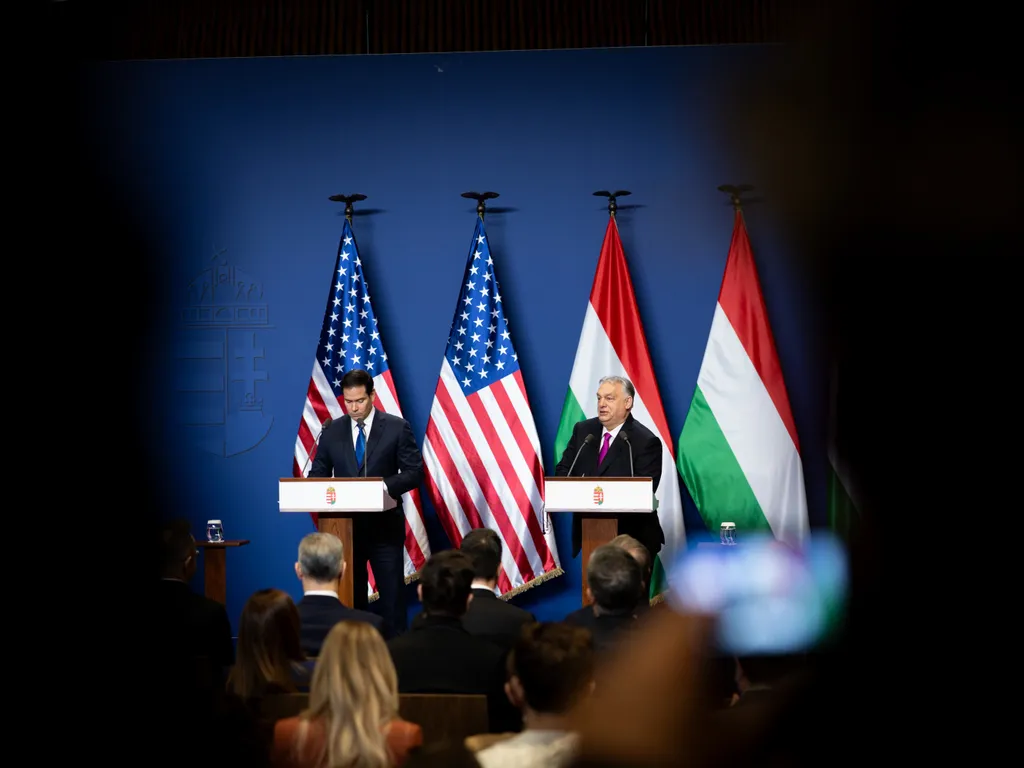 Marco Rubio Budapesten, MarcoRubioBudapesten, Orbán Viktor, OrbánViktor, tárgyalás, 2026.02.16.