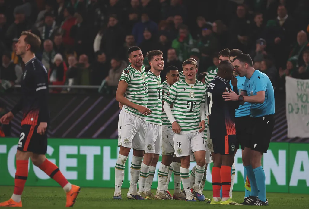 Ferencvárosi TC - Ludogorec, FTC, Fradi, Ferencváros, FradiLudogorec, UEFA Európa-liga, rájátszás, 2. mérkőzés, Budapest, Groupama Aréna, 2026.02.26.