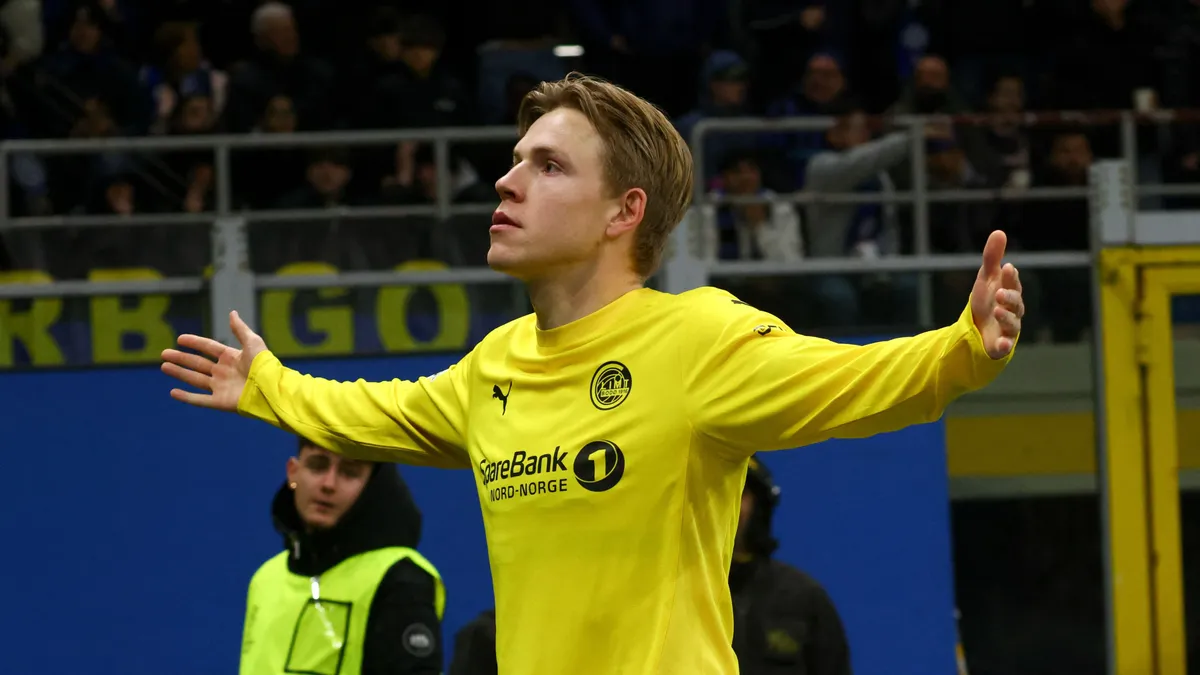 Éppen őt pécézték ki! Nem ünnepelhetett társaival a meccs embere, az Intert elintéző norvég hős