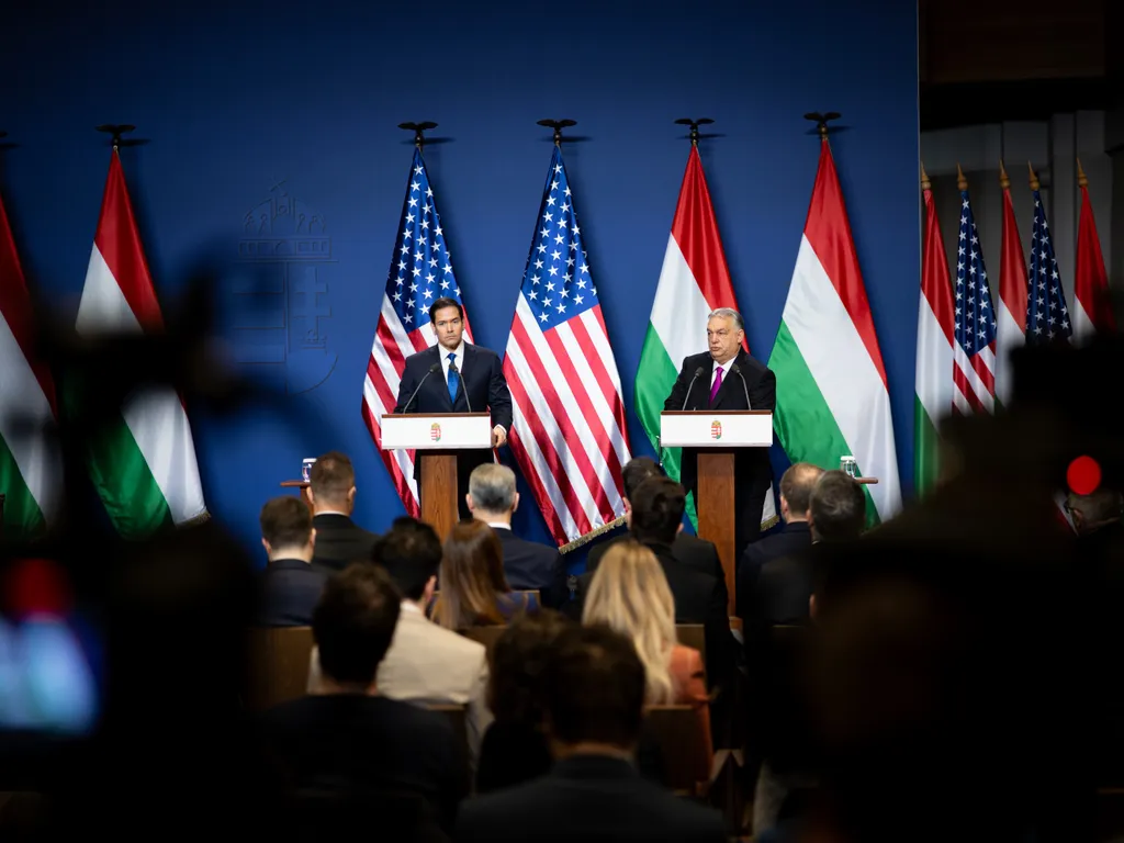 Marco Rubio Budapesten, MarcoRubioBudapesten, Orbán Viktor, OrbánViktor, tárgyalás, 2026.02.16.