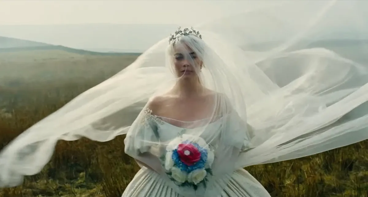 Picture MUST credit: Warner Bros. Here is a steamy first look at a new film adaptation of classic novel Wuthering heights — starring Margot Robbie and Jacob Elordi as doomed lovers. The 1847 tragedy by English writer Emily Brontë tells the story of Catherine Earnshaw, played by Barbie star Robbie and Saltburn actor Elordi as gypsy Heathcliffe. The gothic novel is about the tempestuous affair between Catherine Earnshaw and Heathcliff, an orphan brought to the Earnshaw's home. Driven by her abandonment of him for social gain, Heathcliff seeks violent revenge against the families who wronged him. The story is set in the UK’s Yorkshire moors. The new movie, due in cinemas on Valentine’s Day next year, was directed by 2023 hit film Saltburn’s Emerald Fennell. The newly released teaser trailer is full of sexy and lustful imagery. It cuts between scenes of intimacy, charged stares, and moments that highlight the chemistry between Robbie ,35, and Elordi, 28. It features a shirtless Elordi hauling hay, bread being kneaded, hands and mouths, a bodice being tightened, then cut apart and a fish getting a finger in its mouth. Picture supplied by JLPPA