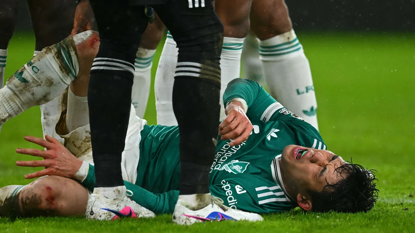 Szoboszlai helyettese horrorsérülést szenvedett a Liverpool meccsén Kép