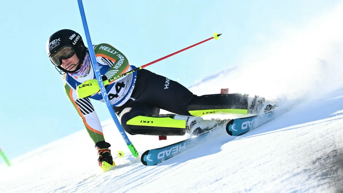 Elsőre nem rossz: innen várja a folytatást a folytatást a magyar óriás-műlesiklás magyar sztárja