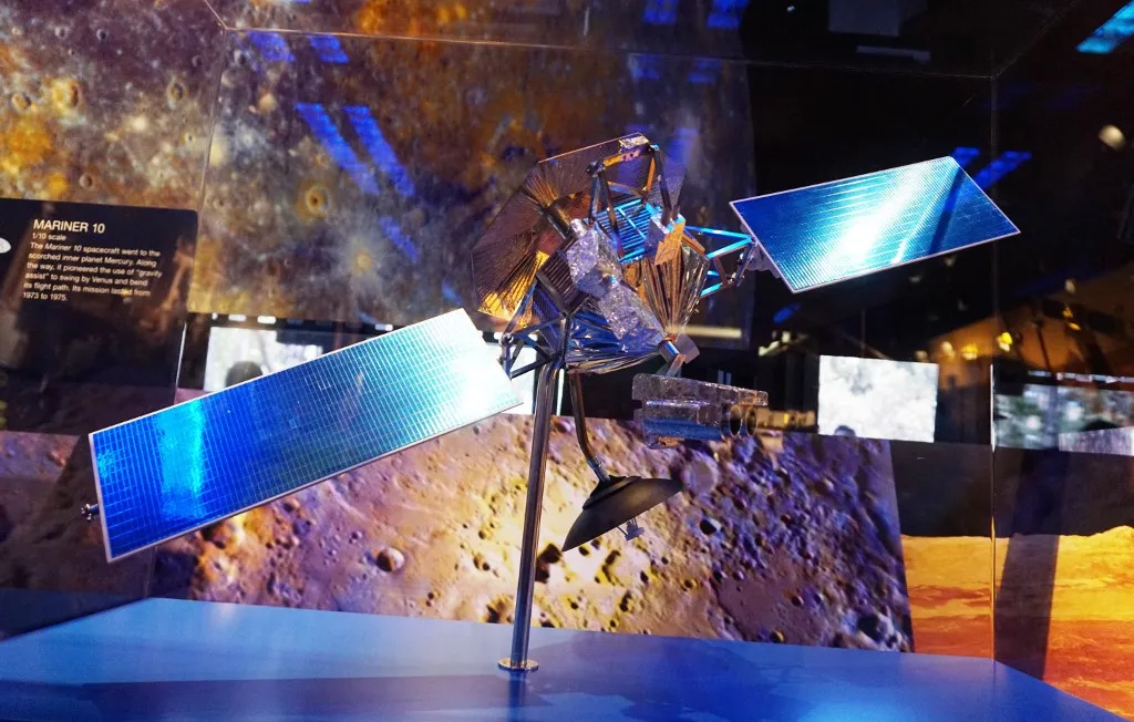 PASADENA, USA - JUNE 06: Mariner 10 Space probe is displayed to visitors JPL (Jet Propulsion Laboratory) in Pasadena, USA on June 06, 2016. JPL (Jet Propulsion Laboratory) opens its gate for 2 days. Mintaha Neslihan Eroglu / Anadolu Agency (Photo by Mintaha Neslihan Eroglu / ANADOLU AGENCY / Anadolu via AFP)