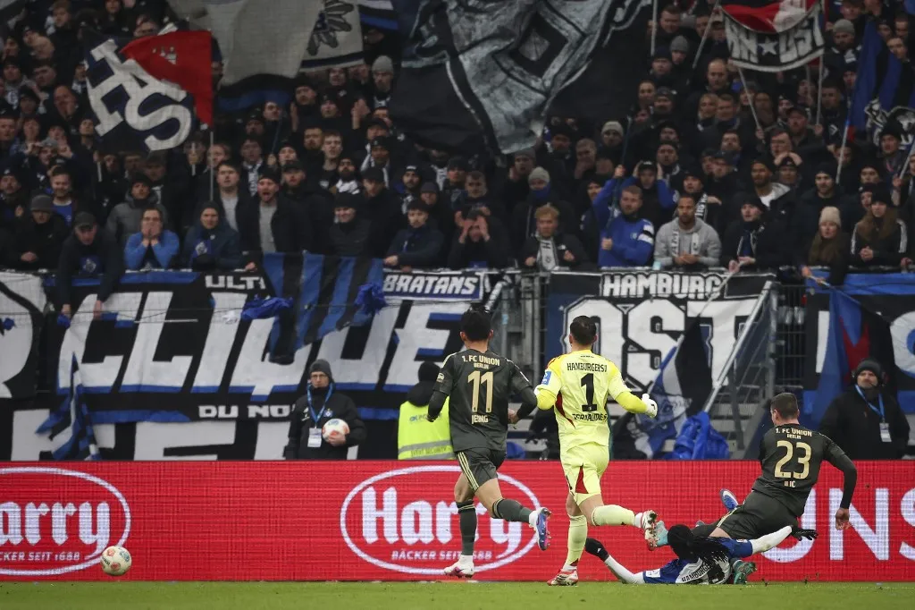 Az Union Berlin csatára hatalmas helyzetet hagyott ki