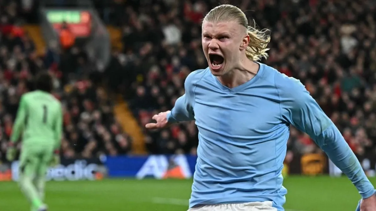 Haalandék a Liverpool-szurkolókat hergelték Szoboszlai kiállítása után – videó