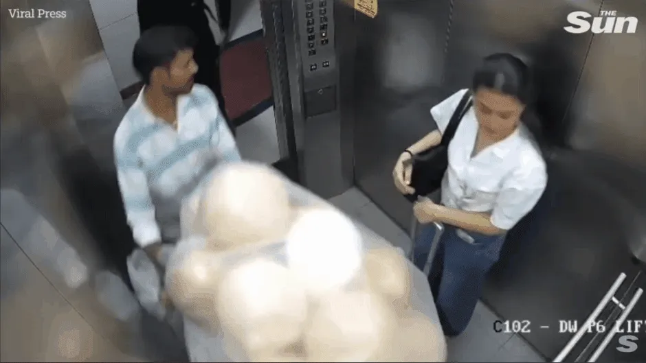 robbanás, lángrobbanás, gáz, tűzgolyó, lift, tűzgolyólift, GIF