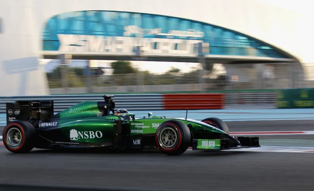 FORMULA 1 ETIHAD AIRWAYS ABU DHABI GRAND PRIX 2014, 21.11.-23.11.14 
Will Stevens (GBR#10), Caterham F1 Team (Photo by Hasan Bratic / NurPhoto via AFP)