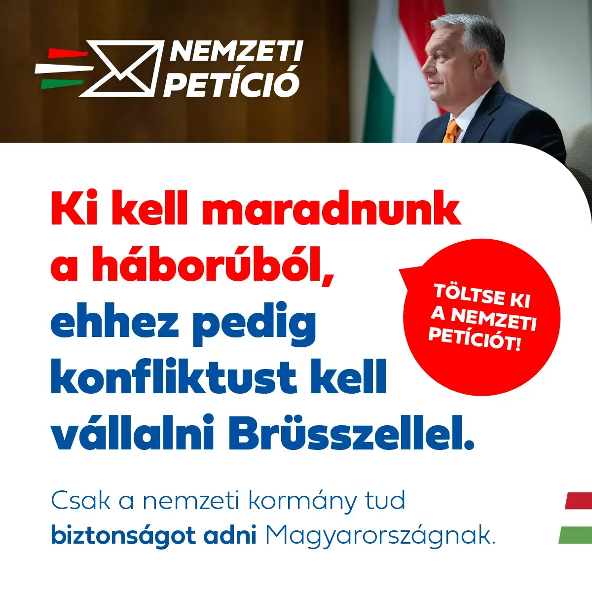 Nemzeti petíció indított a kormány a háborús tervek ellen (Forrás: Facebook)