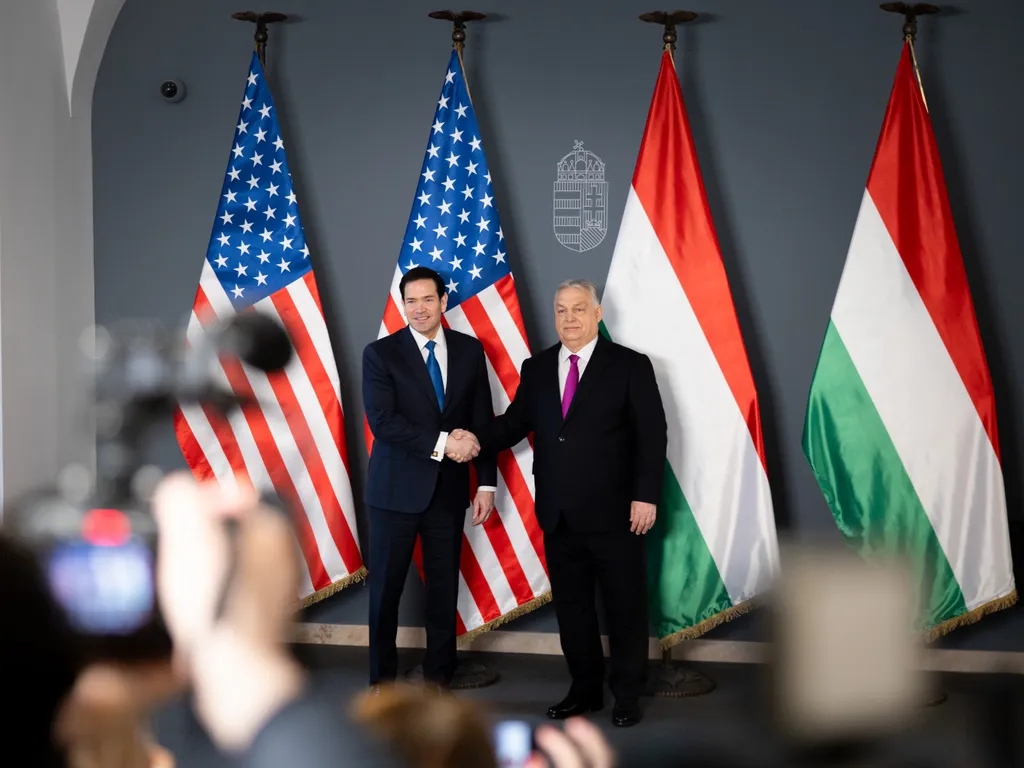 Marco Rubio Budapesten, MarcoRubioBudapesten, Orbán Viktor, OrbánViktor, tárgyalás, 2026.02.16.