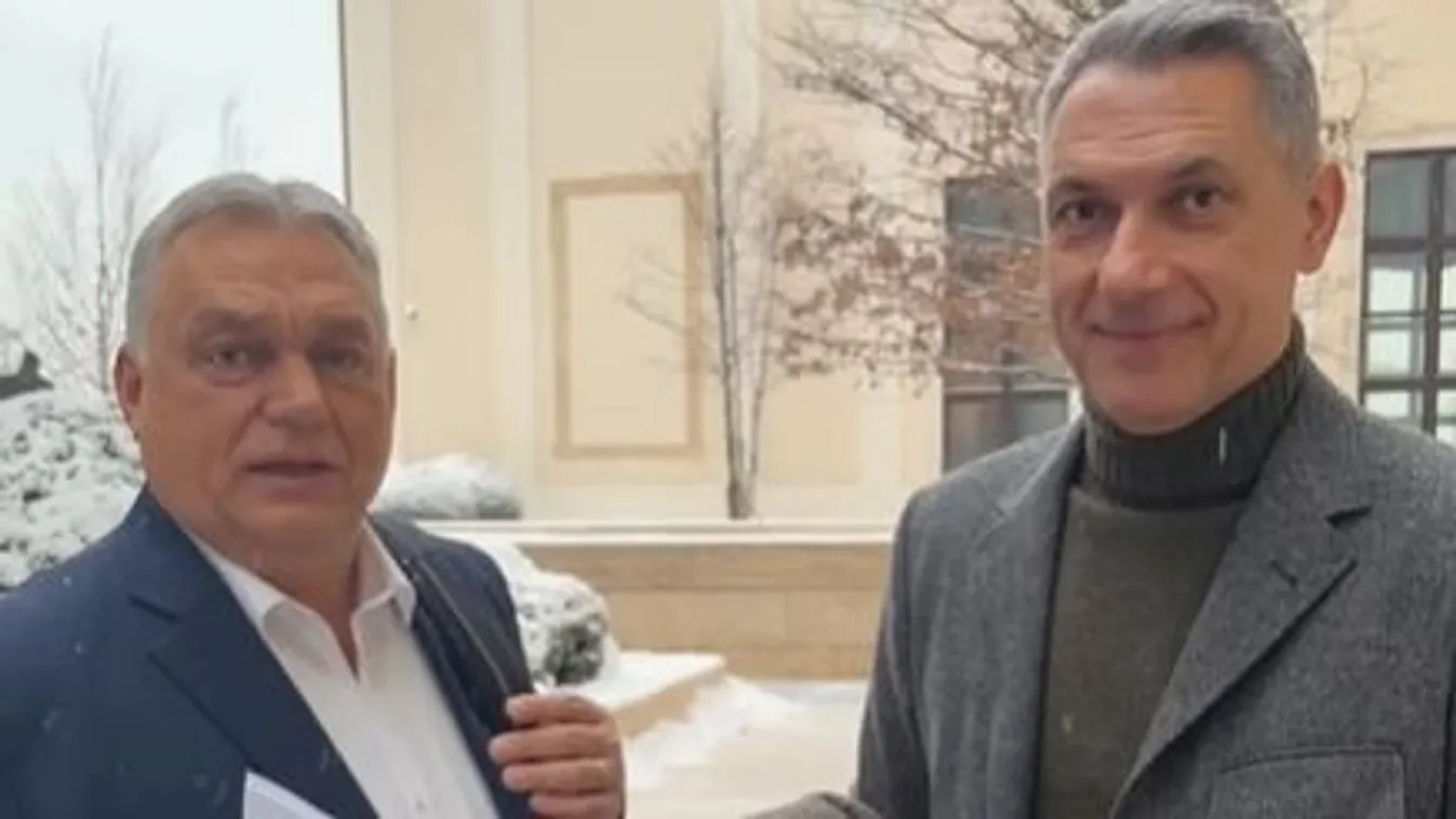 Orbán Viktor: Ez a hóesés nem akaszt meg bennünket! Kép