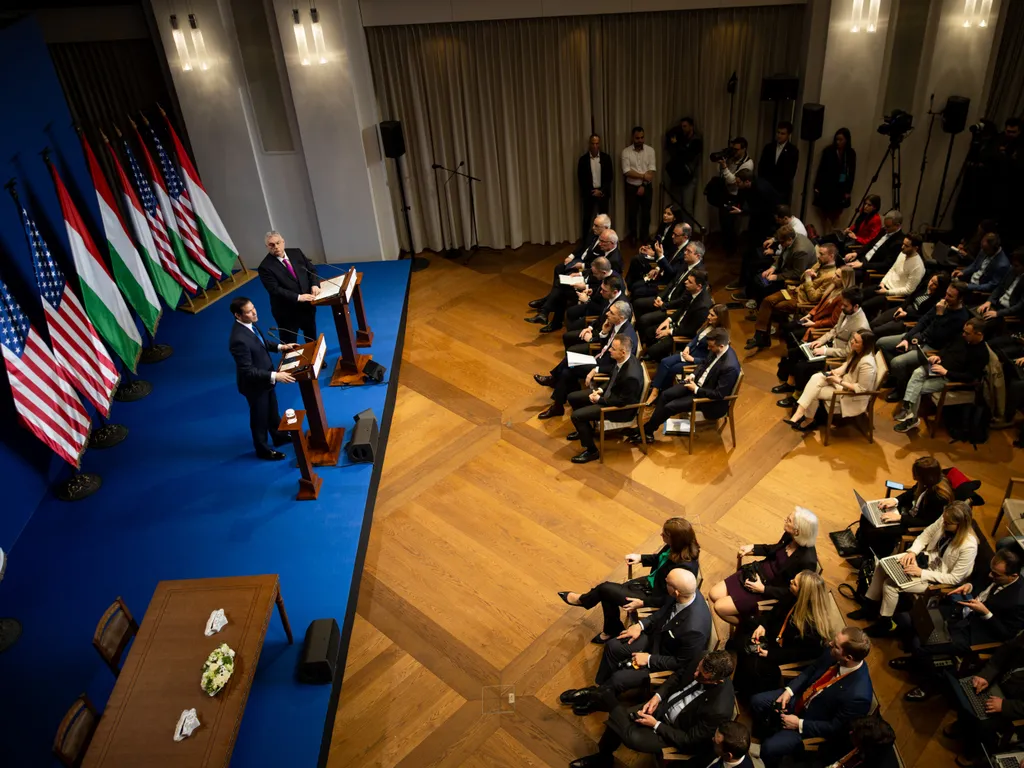 Marco Rubio Budapesten, MarcoRubioBudapesten, Orbán Viktor, OrbánViktor, tárgyalás, 2026.02.16.