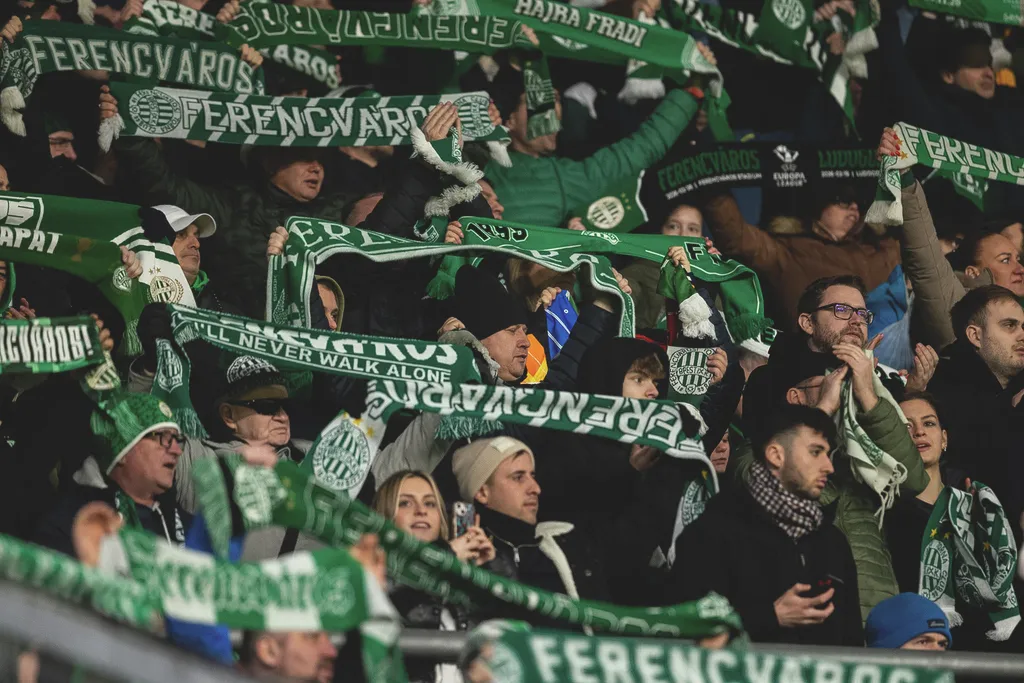 Ferencvárosi TC - Ludogorec, FTC, Fradi, Ferencváros, FradiLudogorec, UEFA Európa-liga, rájátszás, 2. mérkőzés, Budapest, Groupama Aréna, 2026.02.26.