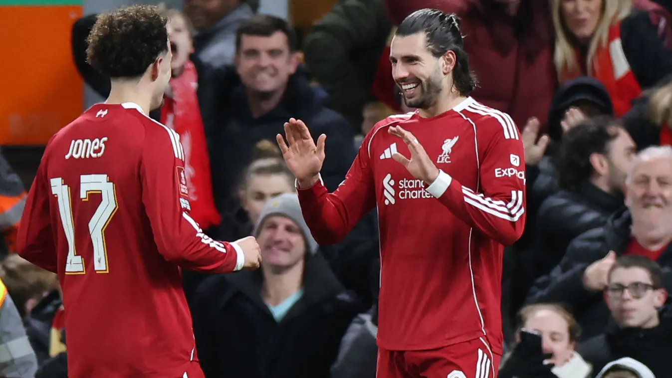 Kerkez gyönyörű gólpasszt adott, Szoboszlai bombagólt lőtt az FA-kupában – ÉLŐ Kép