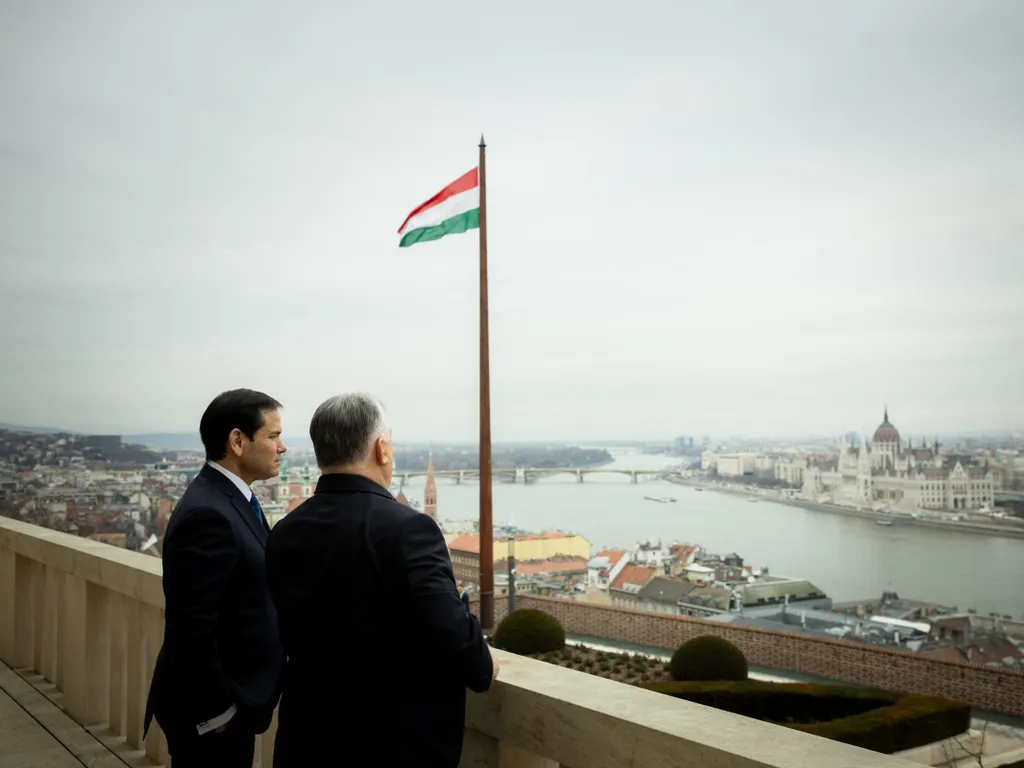Marco Rubio Budapesten, MarcoRubioBudapesten, Orbán Viktor, OrbánViktor, tárgyalás, 2026.02.16.