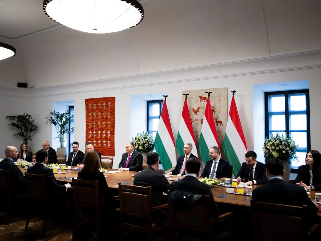 Marco Rubio Budapesten, MarcoRubioBudapesten, Orbán Viktor, OrbánViktor, tárgyalás, 2026.02.16.