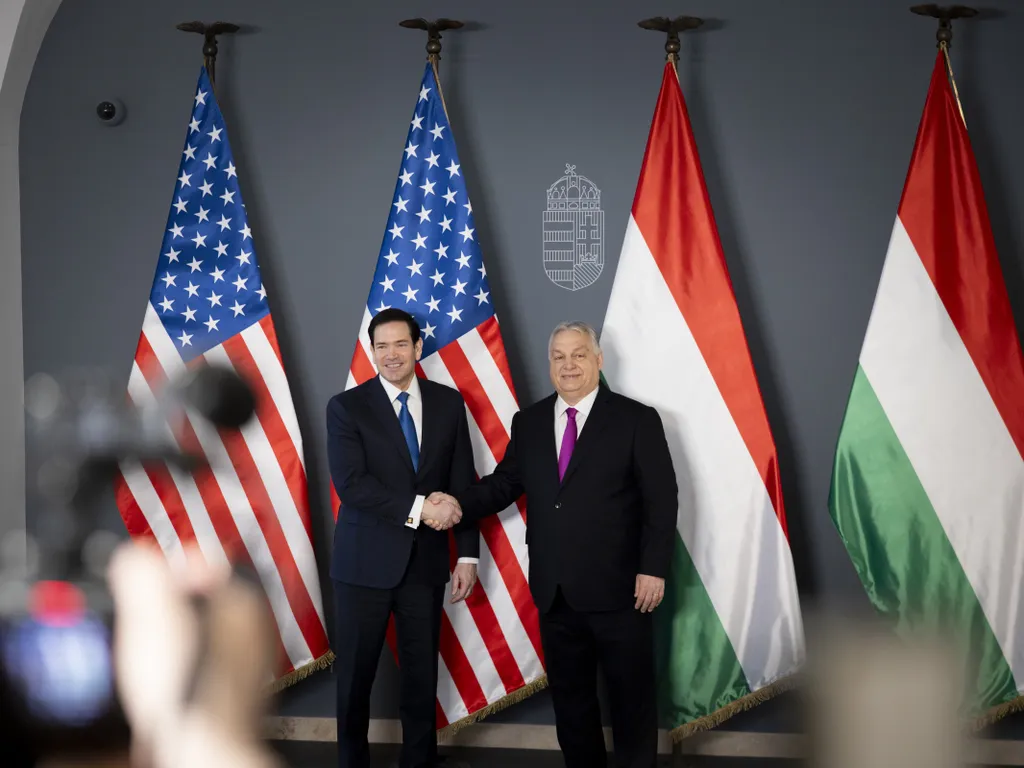 Marco Rubio Budapesten, MarcoRubioBudapesten, Orbán Viktor, OrbánViktor, tárgyalás, 2026.02.16.
