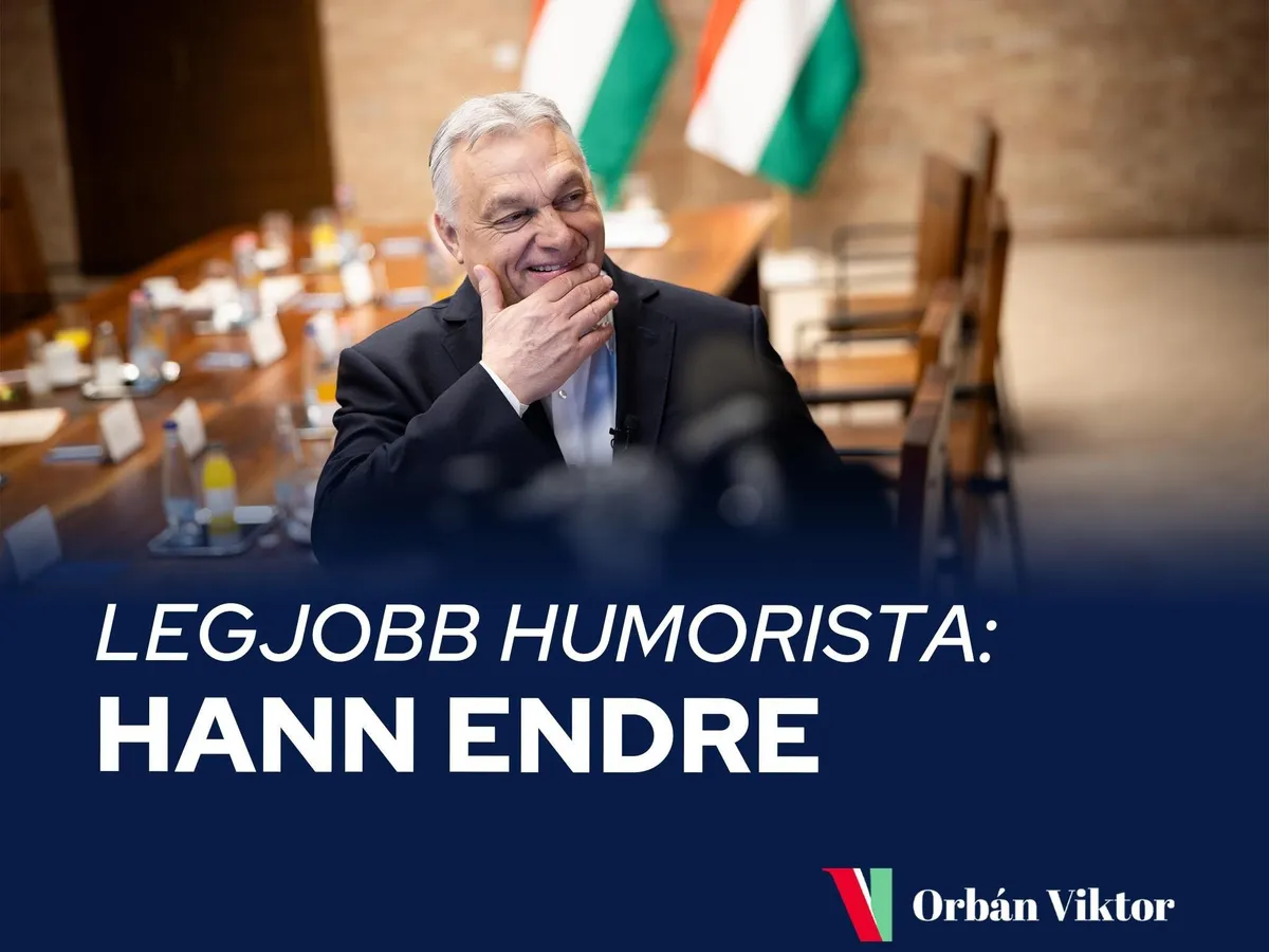 Orbán Viktor: Legjobb humorista: Hann Endre, orbán viktor, orbánviktor, hannendre,