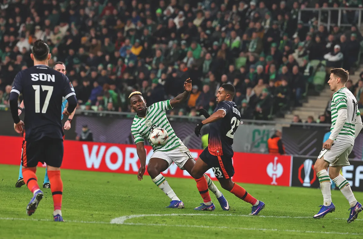 Ferencvárosi TC - Ludogorec, FTC, Fradi, Ferencváros, FradiLudogorec, UEFA Európa-liga, rájátszás, 2. mérkőzés, Budapest, Groupama Aréna, 2026.02.26.