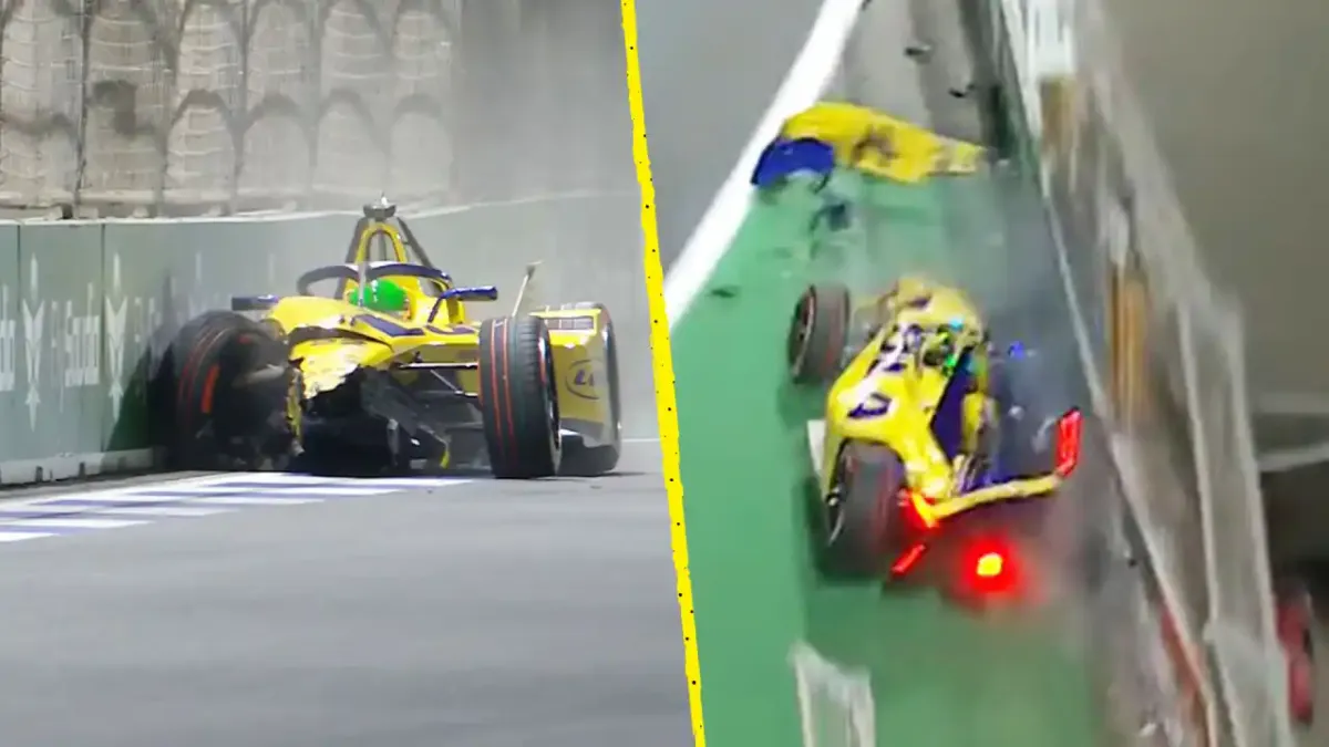 Izzy Hammond alaposan összetörte az autóját 