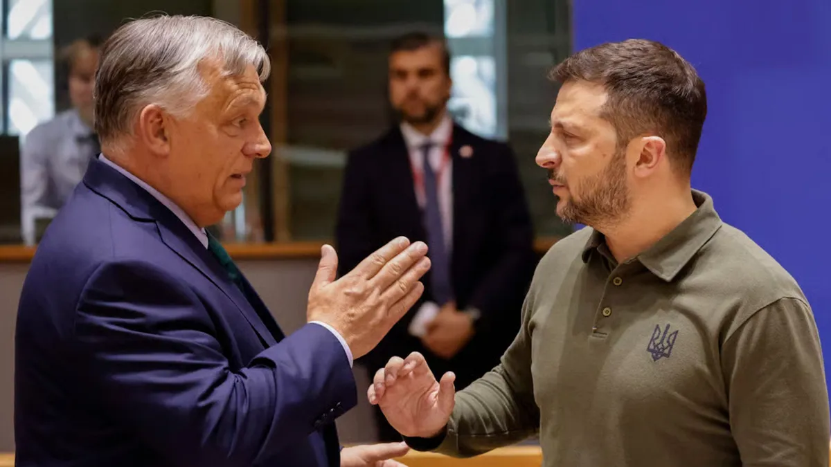 Menczer: Zelenszkij Orbán Viktort céltáblának szánja.