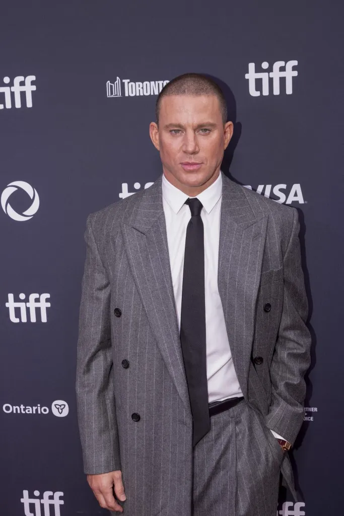 Channing Tatum attends the "Roofman" World Premiere at the 2025 Toronto International Film Festival at Roy Thomson Hall on September 06, 2025, in Toronto, Ontario. (Photo by Pouria Afkhami / Middle East Images via AFP)