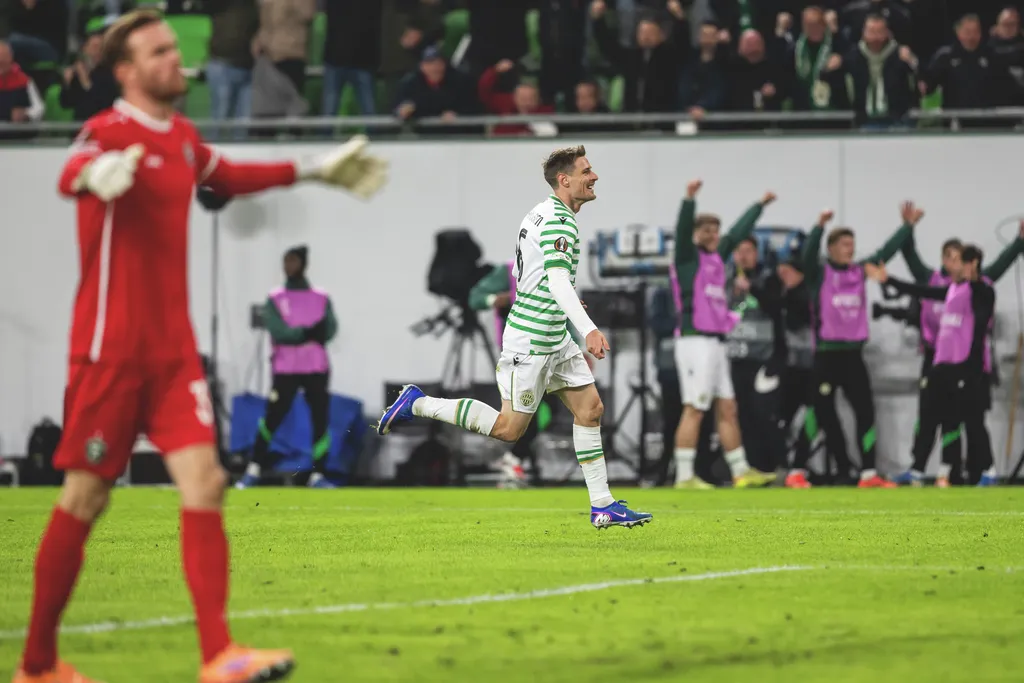 Ferencvárosi TC - Ludogorec, FTC, Fradi, Ferencváros, FradiLudogorec, UEFA Európa-liga, rájátszás, 2. mérkőzés, Budapest, Groupama Aréna, 2026.02.26.