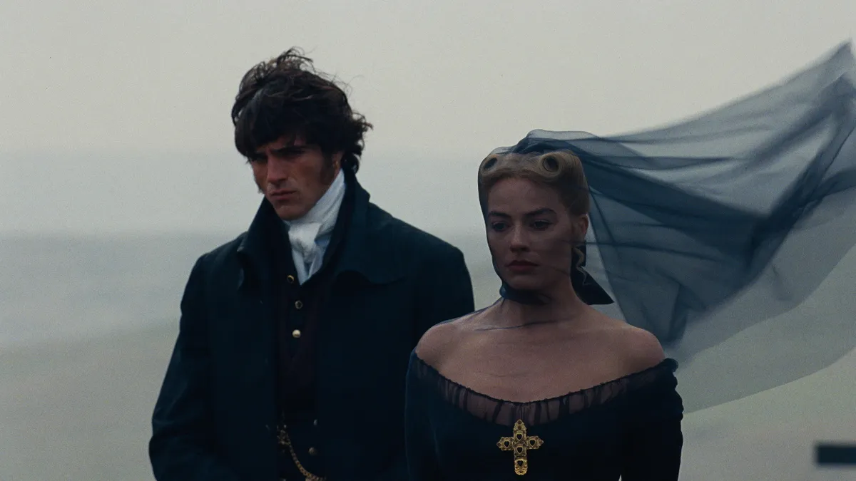 RELEASE DATE: February 11, 2026 TITLE: Wuthering Heights STUDIO: Warner Bros. Pictures DIRECTOR: Emerald Fennell PLOT: A passionate and tumultuous love story set against the backdrop of the Yorkshire moors, exploring the intense and destructive relationship between Heathcliff and Catherine Earnshaw. STARRING: MARGOT ROBBIE and JACOB ELORDI.