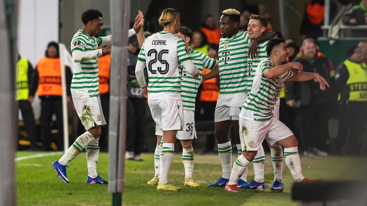 Ferencvárosi TC - Ludogorec, FTC, Fradi, Ferencváros, FradiLudogorec, UEFA Európa-liga, rájátszás, 2. mérkőzés, Budapest, Groupama Aréna, 2026.02.26.