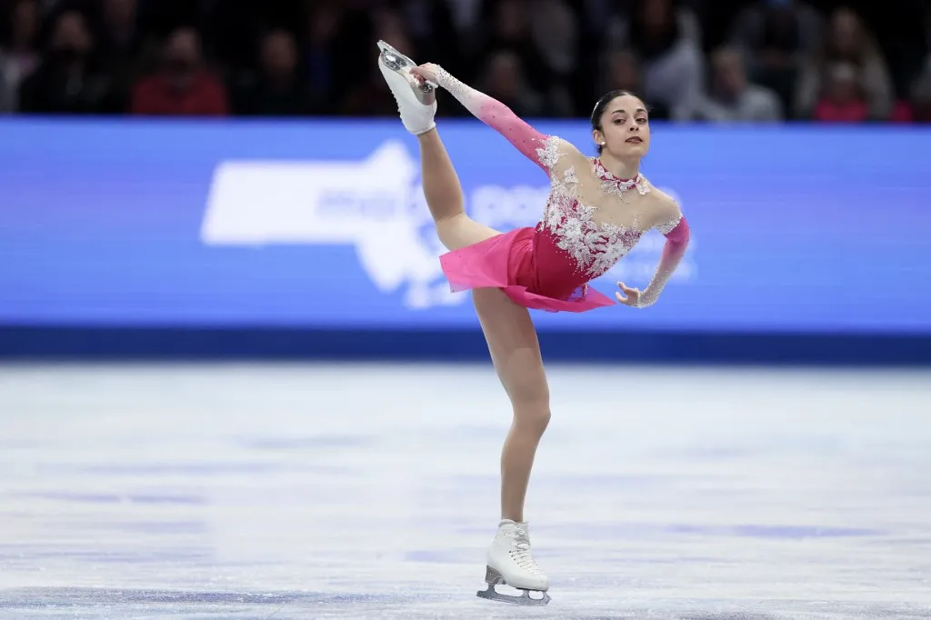 Madeline Schizas egyetemi tanulóként vesz részt a téli olimpián