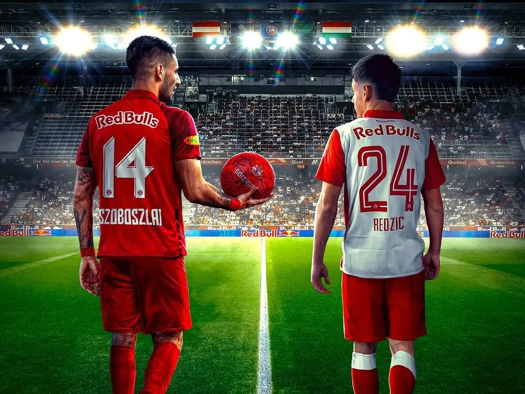 Redzic Damir Szoboszlai Dominik nyomdokain? Fotó: instagram.com/fcredbullsalzburg/