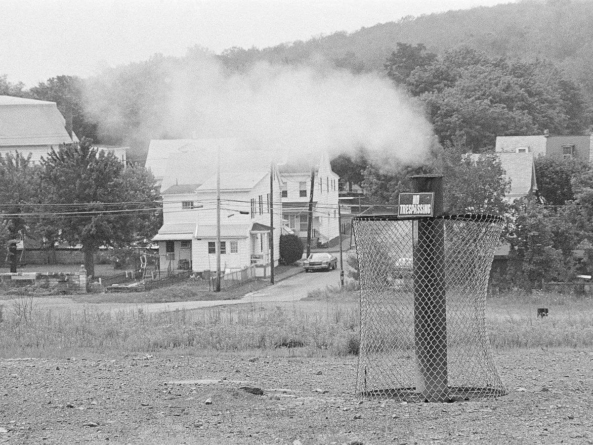 Centralia, kisváros, Pennsylvania, földi pokol, földipokol