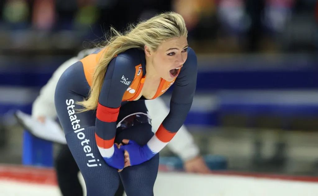 A holland gyorskorcsolyázó, Jutta Leerdam olimpiai bajnok lenne Milánóban