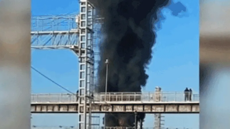 Orosz üzemanyagszállító vonat robbanás, vonatrobbanás